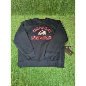 Lululemon Colorado Avalanche Steady State Crew Sweatshirt Navy Blue